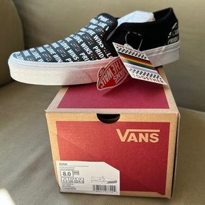 NWT Vans Slip ons